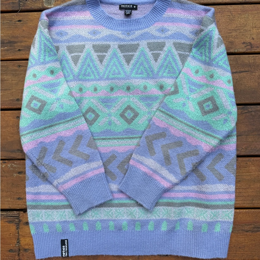 Notice the Reckless Aurora Sweater - Picture 2 of 5